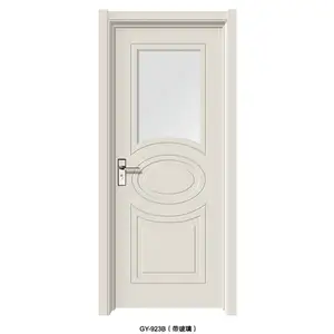Cina produttore all'ingrosso di porte in legno per il mercato di lusso porte interne vernice porta camera da letto alta lucidata
