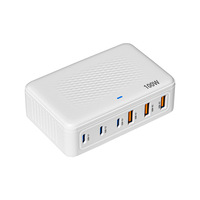 Pengisi Daya Meja Multi-port USB-A/USB-C 100W PD Pengisian Cepat Terlaris Lintas Negara untuk / Ponsel Tablet