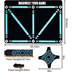 Sessiz futbol Footstep Footwork topları geliştirmek dayanıklı aracı ustalık Ideal uygulama çeviklik matkaplar futbol eğitimi paspaslar - Product Image 6