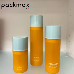 Botellas de Plástico Personalizadas de Lujo Ecológicas de 50 ml, 100 ml y 150 ml, sin Aire, Estilo Clásico, Impresas con Serigrafía, para el Cuidado de la Piel - Product Image 1