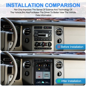 Navihua Auto AC 13.6 Inch Touch Screen Carplay Android Car Radio GPS DVD Player Car Audio System for Ford Expedition 2007-2014 - Product Image 5