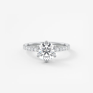 <span class=keywords><strong>Anello</strong></span> di Fidanzamento <span class=keywords><strong>con</strong></span> <span class=keywords><strong>Diamante</strong></span> Creato in Laboratorio CVD HPHT Certificato IGI, in Oro Massiccio 14k 18k, per Donne, 2ct 3ct VVS, Gioielli Personalizzati - Product Image 1