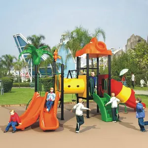 Swing Set Kids Voor Daycare Gebruikt Commerciële Outdoor Speeltoestellen Te Koop