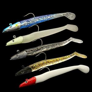Esca Artificiale di Alta Qualità per Pesca in Mare, 19g 22g 34g, Testa Piombata, per Anguilla, <span class=keywords><strong>Spigola</strong></span>, Merluzzo, Pollock - Product Image 2