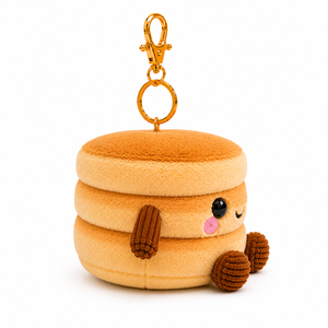 Llavero de Peluche Kawaii de Panqueques, Bonito Colgante de Peluche Suave de <span class=keywords><strong>la</strong></span> <span class=keywords><strong>Serie</strong></span> Panadería, Adorno para Bolsos, Juguete de Regalo - Product Image 4