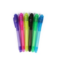 Encre invisible magique étanche 2021, avec marqueur à la lumière uv, 1 pièce