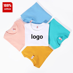 T-<span class=keywords><strong>shirt</strong></span> à col rond en coton lavé 100% avec logo sérigraphié personnalisé à haute élasticité, t-<span class=keywords><strong>shirt</strong></span> uni décontracté pour homme, t-shirts pour homme - Product Image 2