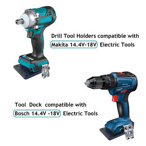 Base de Soporte Colgante con Logotipo M-T para Herramientas Eléctricas <span class=keywords><strong>Milwaukee</strong></span> de 14V/<span class=keywords><strong>18V</strong></span>, Llave Inglesa, Destornillador y Amoladora Angular - Product Image 5