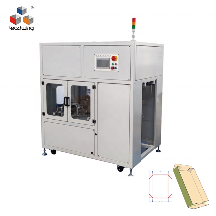 Automatic Fruits Vegetables Corrugated Carton Case Box Making Machine
