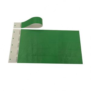 Tyvek Wristbands Red Green Blue Yellow <b>Orange</b> Colored Event Wristband <b>Paper</b> Bracelets Neon Wrist Bands for Parties Festivals - Product Image 4