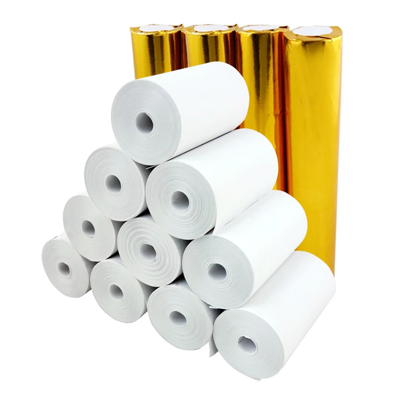 Manufacturer Hot Selling 57mm*40mm Thermal Fax Receipt Paper Roll Thermosensitive Cash Register Paper 57mm Size