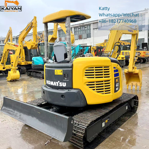 Prix usine, mini-excavatrice 4 tonnes d'occasion Komatsu PC40MR, mini Komatsu PC35 PC40 en stock, livraison rapide - Product Image 4