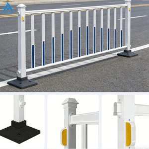 Anti-collision Engineer Grade Reflective Zinc Steel <strong>Traffic</strong> Guardrail 1000mm-1500mm <strong>Road</strong> Safety <strong>Traffic</strong> Fence <strong>Barrier</strong> IP65 - Product Image 3