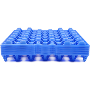 Nhựa khay trứng nhựa lồng ấp trứng gà khay trứng tái sử dụng đóng gói thùng cho 30 trứng để bán - Product Image 5