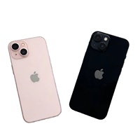 Vente en gros à bas prix – iPhone 13 6,1'' d'occasion, résolution 2532x1170, stockage 256 Go/512 Go, 4 Go de RAM, 5G/WiFi/4G, Starlight, Midnight Blue, Pink