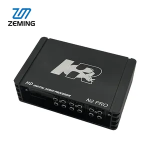 Professional 31 EQ Computer Tuning Car 4 Channels DSP Amplifier 4*80W korean car amplifier