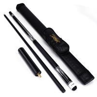 Vente en gros de queue de billard de 147 cm, queue de billard 1/2, billard, queue en fibre de carbone de 13 mm