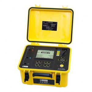 Medidor de Resistencia de Aislamiento Chauvin Arnoux CA 6550 a 10 KV con Medición de Corriente de Fuga de 0-8 MA y 1 Año de Garantía - Product Image 2