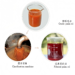 เครื่องจักรแปรรูปและกดน้ำมันปาล์มอัตโนมัติ สายการผลิตครบวงจร 100-320 กก./ชม. 220V/380V สำหรับโรงงานน้ำมันปรุงอาหาร - Product Image 6