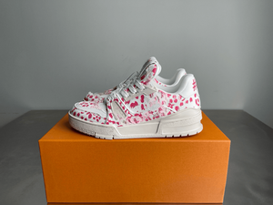 Trainer Leopard Print Low Top <b>Sneakers</b> For Men And Women Casual Streetwear Shoes With Thick Sole For Daily And Outdoor Use - Product Image 3