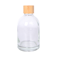 200ml vide rond crème solaire huile de bronzage Lotion crème huile pour le corps douche chatoyant Tan bouteilles en verre transparent