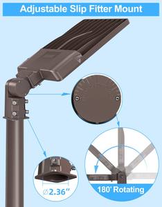 ไฟถนนกันน้ำใช้กลางแจ้งไฟสวนที่ผ่านการรับรองจาก UL 200W 400W สำหรับที่จอดรถเสาไฟภูมิทัศน์ - Product Image 4