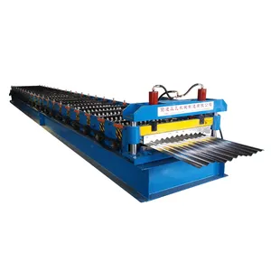 Canton fair aluminium roll forming machine color steel corrugated making machine