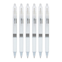 Stylo Gel Effaçable à Tête Gommeuse Créatif Personnalisable Rétractable Couleurs Personnalisées Bleu Rouge Plastique pour Bureau et École