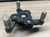 Clé universelle GTYPRO pour filtre à huile, outil magnétique réglable pour la dépose et le remplacement des filtres à huile et des raccords de conduites en plastique