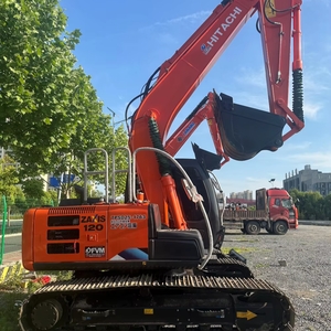 Excavatrice Hitachi ZX120 d'occasion, 12 tonnes, Hitachi 120, haute qualité, prix bas, bon état, avec chenilles hydrauliques - Product Image 1