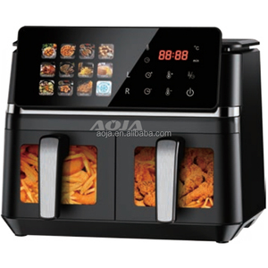 Nueva Tendencia en Electrodomésticos de Cocina: Freidora de Aire Digital Inteligente con Pantalla Grande a Color, Doble Zona de Cocción, 2 Cestas, Pantalla LED Táctil - Product Image 1