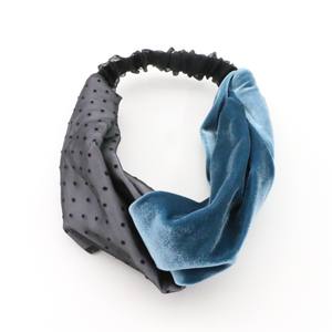 梦幻时尚时尚圆点女式头带顶部打结十字打结扭发带定制尺寸耐用高品质 - Product Image 4