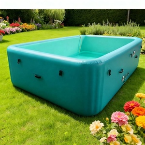 Grande <span class=keywords><strong>piscine</strong></span> gonflable Drop Stitch personnalisée, portable, <span class=keywords><strong>pour</strong></span> adultes et enfants, <span class=keywords><strong>pour</strong></span> jardin extérieur, Chine - Product Image 1
