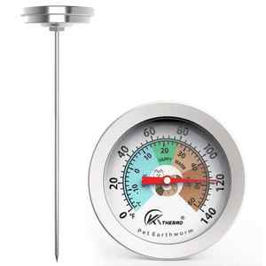 Садовый компостный термометр для измерения температуры почвы и червячного компоста - Product Image 1