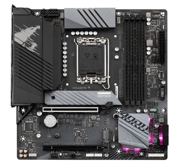 Gigabyte B760M AORUS ELITE DDR4 Intel LGA 1700 Micro-ATX Motherboard