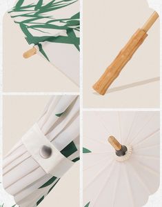 Ombrello con manico lungo in legno stile Han cinese stile dinastia 16k estetico Vintage per tutte le stagioni - Product Image 5