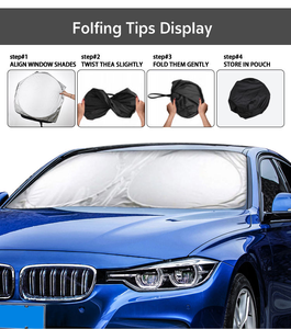 Pare-soleil avant de <span class=keywords><strong>voiture</strong></span> de marque privée pour Toyota RAV4 Tesla, pare-soleil de fenêtre avant OEM, couverture pare-soleil de <span class=keywords><strong>voiture</strong></span> ODM - Product Image 5