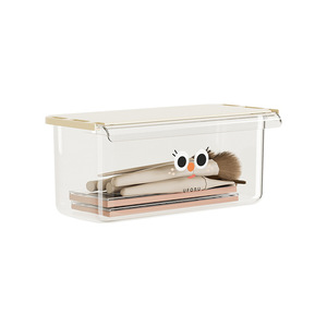 Makeup Organizer Drawer <b>Storage</b> <b>Box</b> With Partitions For Bathroom Cabinet Cosmetic <b>Storage</b> Large Capacity Under Table Drawer - Product Image 3