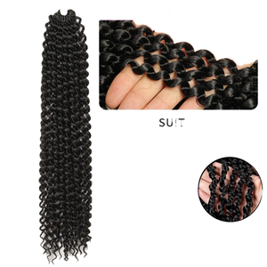 Extensions de cheveux au crochet à deux brins 100% faciles à enlever 100% extensions de cheveux humains Meches faciles à coiffer les mèches - Product Image 6