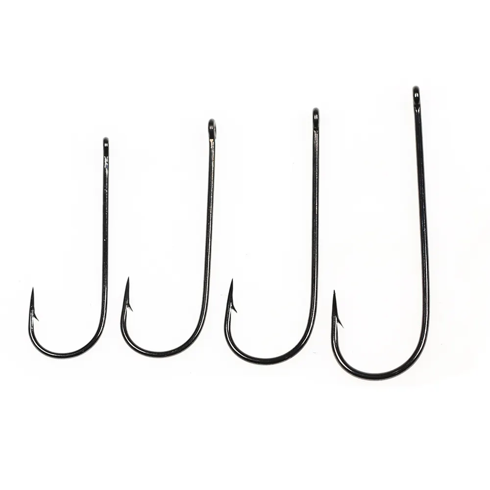 4/0 Aberdeen Long Shank Fish Hooks - Durable & Versatile