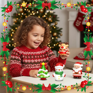 <b>Christmas</b> Squishy Toys New Arrivals Gifts Material Stress Relief Squeeze Decor Tree Santa Claus Reindeer Regalo Juguetes Navidad - Product Image 2
