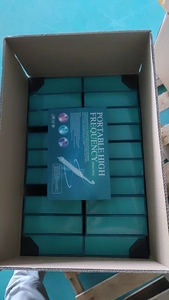 Alta frecuencia Visible hermosa piel vidrio varita Facial piel removedor de arrugas tratamiento del acné cara cuerpo axilas Vergina Clinic Spa - Product Image 5