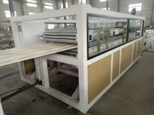 Machine d'extrusion à double vis pour plaques de toiture en PVC creux, tuiles de toiture en <span class=keywords><strong>polycarbonate</strong></span> PC, plaques trapézoïdales ondulées, pompe Siemens, <span class=keywords><strong>profil</strong></span> - Product Image 3