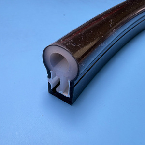 Couverture en silicone flexible <span class=keywords><strong>pour</strong></span> PCB 8 mm 10 mm, <span class=keywords><strong>tube</strong></span> en silicone 10x23 mm, diffuseur noir, canal de <span class=keywords><strong>ruban</strong></span> <span class=keywords><strong>LED</strong></span> noir <span class=keywords><strong>pour</strong></span> bande <span class=keywords><strong>LED</strong></span> - Product Image 5