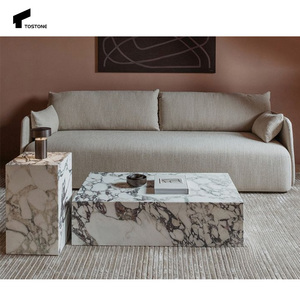 Tostone kiến trúc đá cẩm thạch bên bảng calacatta Viola đá với veining vàng cho không gian sống hiện đại - Product Image 2