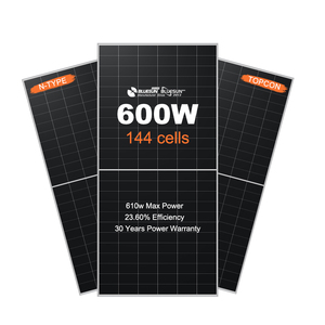 Paneles fotovoltaicos <span class=keywords><strong>de</strong></span> alta eficiencia Bluesun, Buen <span class=keywords><strong>Precio</strong></span> <span class=keywords><strong>de</strong></span> paneles solares a La venta570w 580W 590W 600W 610W - Product Image 1