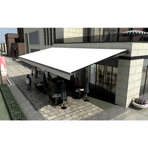 Toldo Retráctil de Aluminio para Exteriores, Moderno, Resistente al Viento y al Agua, con Protección Solar Eléctrica - Product Image 1