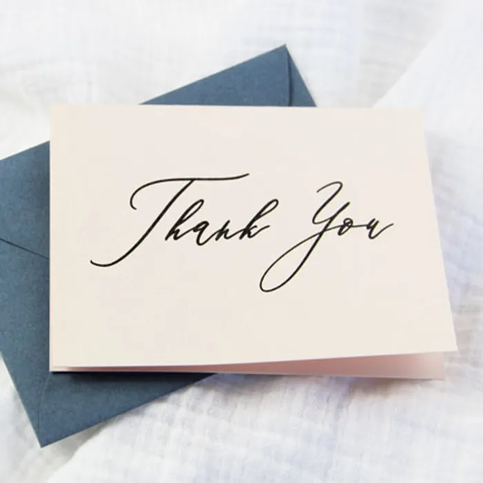 Cartão de papel de convite, venda quente personalizado impresso olhar de luxo casamento cartão de papel, comércio eletrônico, cartões de papel de agradecimento