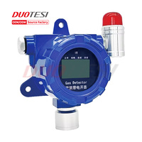 Detector de Gas Combustible de Alta Precisión DUOTESI DTS-A001, 0-100% LEL, Construcción Metálica, Alimentación 24V DC, Alarma Luminosa, CE ATEX