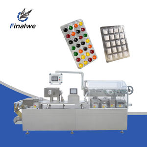 Machine de conditionnement sous blister fiable pour la série DPP de caramel au chocolat de bonbons de différentes formes avec une opération facile - Product Image 1